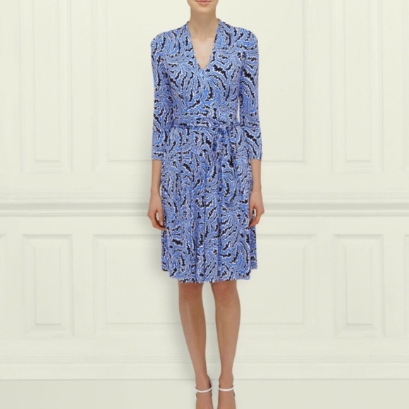 LK Bennett Dresses & Skirts - LK Bennet natal blue printed dress NWT